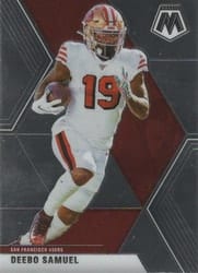 2020 Panini Mosaic Base Set Deebo Samuel #177 card