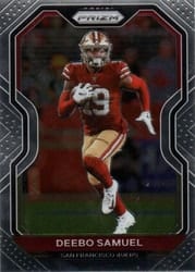 2020 Panini Prizm Base Set Deebo Samuel #283 card