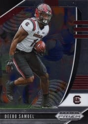 2020 Panini Prizm Draft Picks Base Set Deebo Samuel #29 card