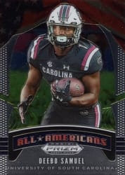 2020 Panini Prizm Draft Picks Base Set Deebo Samuel #75 card