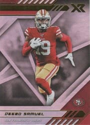 2020 Panini XR Base Set Deebo Samuel #9 card