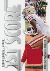 2020 Score First Score Deebo Samuel #FS-DS card