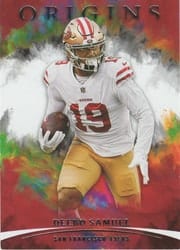 2021 Panini Origins Base Set Deebo Samuel #90 card
