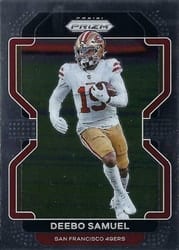 2021 Panini Prizm Base Set Deebo Samuel #53 card