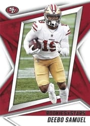 2021 Panini Rookies & Stars Base Set Deebo Samuel #34 card