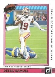 2022 Donruss Highlights Deebo Samuel #H-DS card