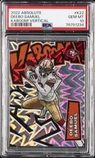 2022 Panini Absolute Kaboom Deebo Samuel #K22 card
