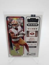 2022 Panini Contenders Deebo Samuel #83 card