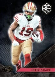 2022 Panini Limited Base Set Deebo Samuel #87 card