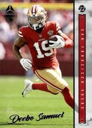 2022 Panini Luminance Base Set Deebo Samuel #63 card