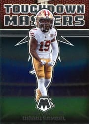 2022 Panini Mosaic Touchdown Masters Deebo Samuel #TD-13 card