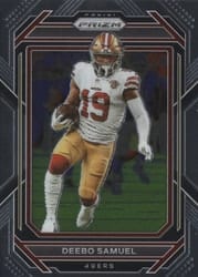 2022 Panini Prizm Base Set Deebo Samuel #265 card