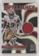 2022 Panini Spectra Brilliance Deebo Samuel #BRL-DSM card