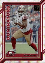 2023 Donruss Dominators Deebo Samuel #D-27 card