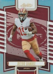 2023 Panini Absolute Base Set Deebo Samuel #68 card