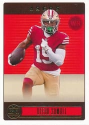 2023 Panini Legacy Base Set Deebo Samuel #86 card