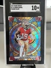 2023 Panini Mosaic Stained Glass Deebo Samuel #SG-19 card