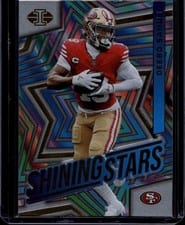 2024 Panini Illusions Shining Stars Deebo Samuel #17 card