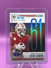 2024 Score Top 100 Deebo Samuel #61 card