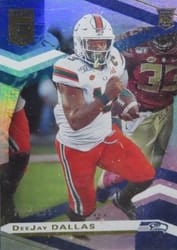 2020 Donruss Elite Base Set DeeJay Dallas #176 card