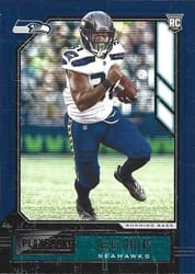 2020 Panini Playbook Base Set DeeJay Dallas #161 card