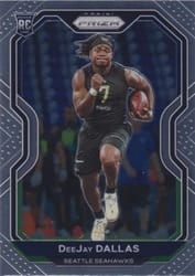 2020 Panini Prizm Base Set DeeJay Dallas #390 card