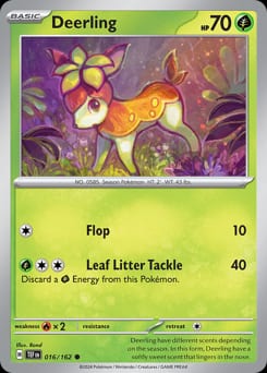 Temporal Forces Deerling #16 card