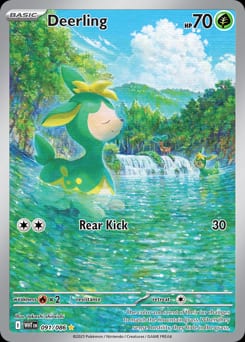 2025 White Flare Deerling #91 card