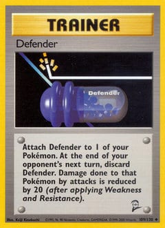 Base Set 2 Defender #109 card