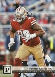 2018 Panini Base Set DeForest Buckner #262 card