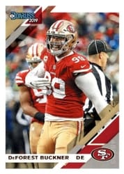 2019 Donruss Base Set DeForest Buckner #222 card