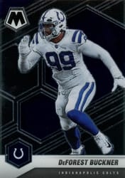 2021 Panini Mosaic Base Set DeForest Buckner #95 card