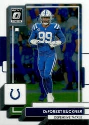 2022 Donruss Optic Base Set DeForest Buckner #86 card