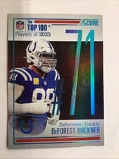 2024 Score Top 100 DeForest Buckner #71 card