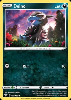 Darkness Ablaze Deino #108 card