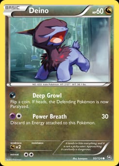 Dragons Exalted Deino #93 card