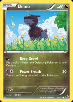 Legendary Treasures Deino #97 card