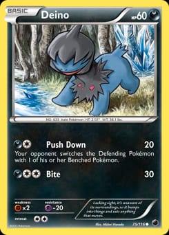 Plasma Freeze Deino #75 card