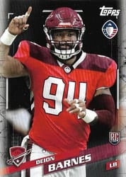 2019 Topps AAF Base Set Deion Barnes #23 card