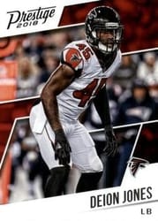 2018 Panini Prestige Base Set Deion Jones #53 card