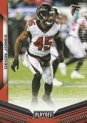 2019 Panini Playoff Base Set Deion Jones #155 card