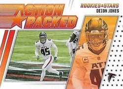 2021 Panini Rookies & Stars Action Packed Deion Jones #AP-14 card
