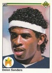 1990 Upper Deck Base Set Deion Sanders #13 card