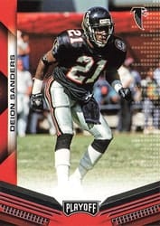 2019 Panini Playoff Base Set Deion Sanders #156 card