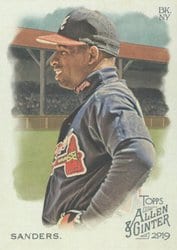 2019 Topps Allen & Ginter Base Set Deion Sanders #275 card