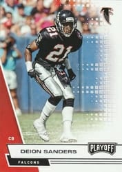 2020 Panini Playoff Base Set Deion Sanders #151 card