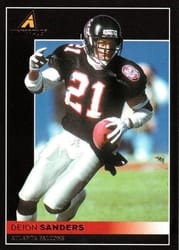 2021 Panini Chronicles Pinnacle Deion Sanders #17 card