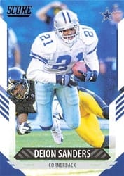 2021 Score Base Set Deion Sanders #55 card