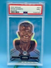 2022 Panini Mosaic Busted Deion Sanders #B-10 card