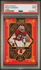 2023 Panini Legacy Lore Deion Sanders #LO-2 card